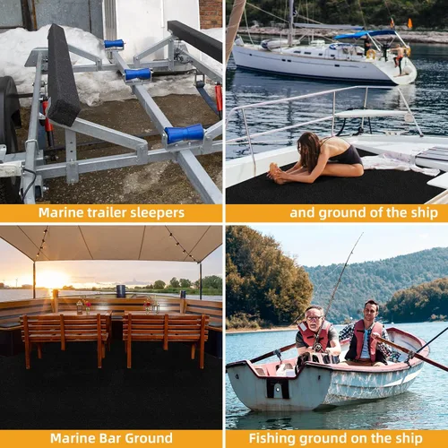 Miniatura 5 de Ultra - Premium Boat Trailer Bunk Carpet - 28oz/30oz Extra Thick,12 Inch Wide, Marine - Grade Quality, UV Resistant,Fast-Dry Built for Unrivaled