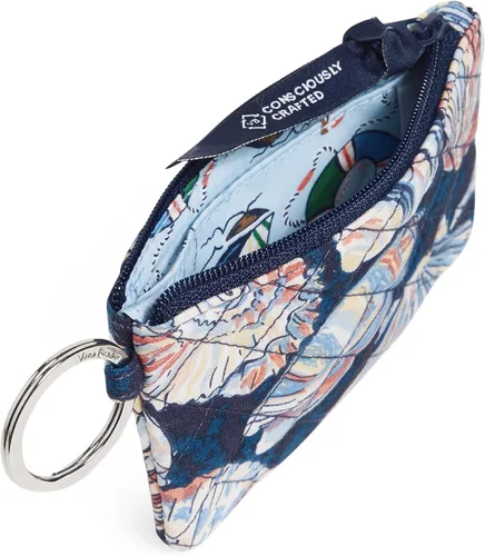 Miniatura 2 de Vera Bradley - Cartera de algodón, con cremallera y compartimiento para la identificación, para mujer