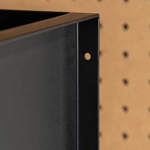 Miniatura 8 de IRIS USA Cajones de almacenamiento de plástico, 24 cajones, gabinete organizador apilable para piezas pequeñas de hardware, tornillos, tuercas, Negro