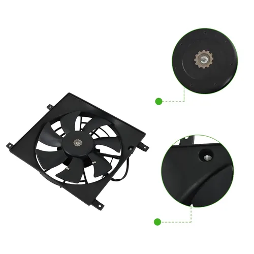 Miniatura 5 de Reemplazo del ventilador de enfriamiento del condensador del A/C del radiador para 2007-2013 SX4 SZ3113109 9536079J02 9536079J20 621371