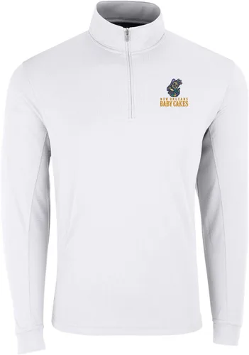 Miniatura 28 de Vantage Apparel Jersey con cremallera de un cuarto de béisbol de la liga menor