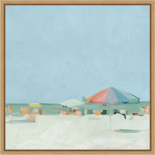 Miniatura 7 de Amanti Art Lienzo enmarcado para pared, 16 x 16 pulgadas, paleta de verano II por Emma Scarvey, lienzo enmarcado para pared, obras de arte