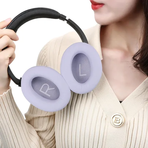 Miniatura 28 de Almohadillas para los oídos para Bose QuietComfort 45 QC45 QC35 ii QC35, cojines de cuero de piel de cordero para auriculares profesionales, QC45