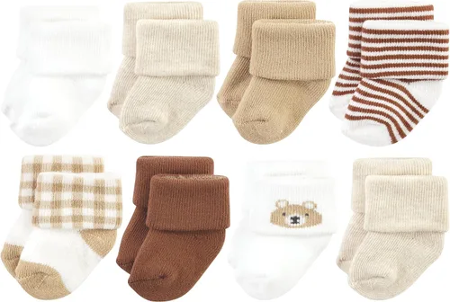 Miniatura 39 de Hudson Baby - Calcetines de algodón para bebés recién nacidos y Terry para niñas bebés