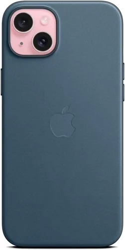 Miniatura 2 de Apple iPhone 15 Plus Funda FineWoven con MagSafe - Azul Pacífico Pacific Blue