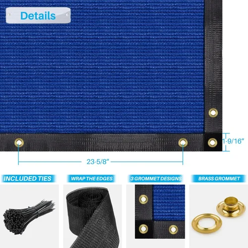 Miniatura 2 de Patio - Pantalla de privacidad para valla de 6', tamaño personalizable