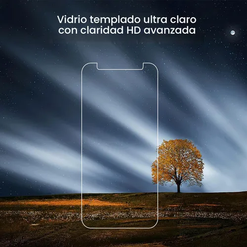 Miniatura 4 de Ailun Protector de pantalla para iPhone 12 / iPhone 12 Pro 2020 de 6.1 pulgadas, 3 unidades, vidrio templado compatible con fundas