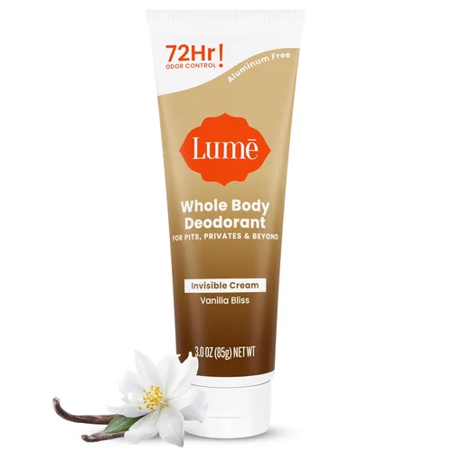 Miniatura 21 de Lume Desodorante para todo el cuerpo - Tubo de crema invisible - Control de olor durante 72 horas - Sin aluminio, sin bicarbonato de sodio, seguro