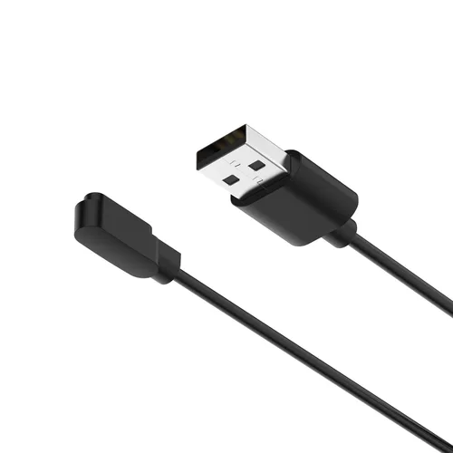 Miniatura 3 de Para VeryFit ID208BT/ID207 Cargador de reloj inteligente Cable de carga USB de repuesto magnético para VeryFit ID208BT Cargador de reloj (negro)