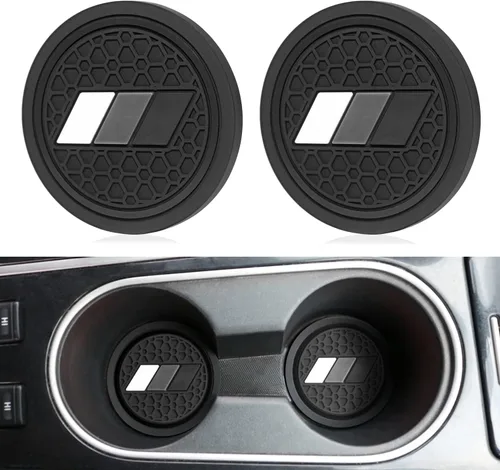 Miniatura 7 de Portavasos para accesorios Toyota, Tacoma, TRD, Tundra, Rav4, Highlander Camry, estilo retro clásico tricolor, inserto