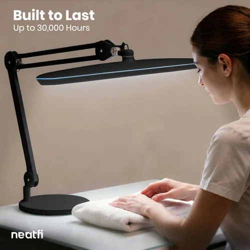 Miniatura 8 de Neatfi Lámpara de Trabajo LED XL de 2,200 Lúmenes, 24W, 117 Piezas LED SMD, Lámpara Ultra Ancha de 23 Pulgadas, Regulable de 4 Niveles de Brillo