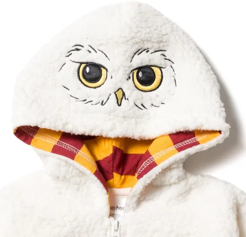 Miniatura 4 de Harry Potter Hedwig - Disfraz de búho con capucha y cremallera para recién nacido a niño pequeño