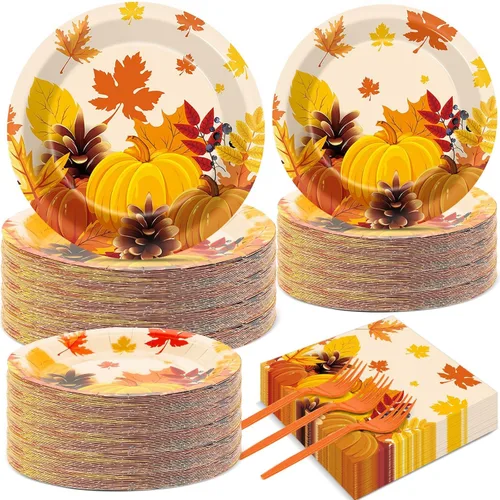 Miniatura 10 de 50 platos y servilletas de fútbol para invitados, suministros de fiesta, decoración de fiesta de cumpleaños de fútbol, juego de vajilla desechable