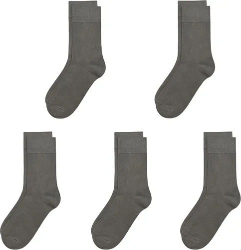 Miniatura 30 de SERISIMPLE Calcetines de bambú de viscosa para niños, calcetines escolares antiolor para niños y niñas, uniforme, ligeros, con costuras planas, 5