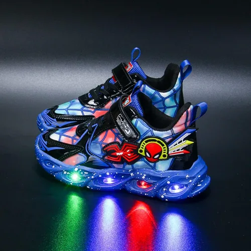 Miniatura 5 de RAYCHY Children's Casual Shoes Boys Breathable Non-Slip Light Sneakers Unisex Luminous Sneakers for Girls Sport Running Shoes