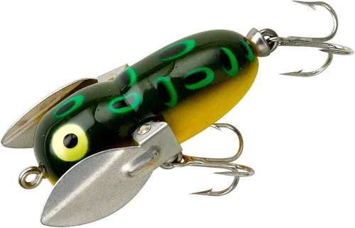 Miniatura 5 de Heddon Crazy Crawler - Señuelo de pesca de Topwater de acción salvaje Amarillo