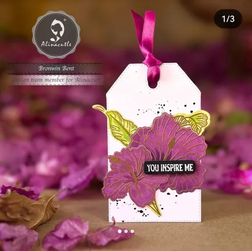 Miniatura 6 de Alinacutle 3 troqueles de metal troquelados de metal para hacer tarjetas hechas a mano, plantillas de papel, manualidades, álbumes de recortes