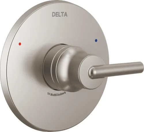 Miniatura 8 de Delta Trinsic Serie 14 T14059-PN - Kit de moldura de válvula de ducha de una sola función, níquel pulido T14059-PN (válvula no incluida)