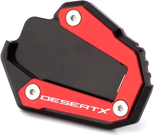 Miniatura 9 de Modeer Para Desert X 2022-2023 Placa de extensión de soporte CNC de motocicleta Soporte lateral Almohadilla desertx Desert-X Accesorios (negro)