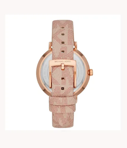 Miniatura 2 de Michael Kors Reloj Jayne MK7130 de aleación de oro rosa de tres manos para mujer Rosado Movimiento de cuarzo
