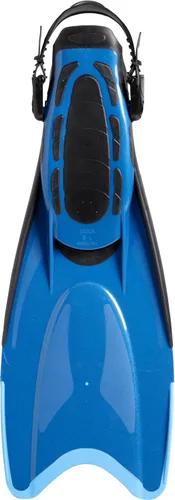 Miniatura 7 de Cressi Palau Aletas de natación ajustables con tacón abierto para snorkel, color azul 2-Azul