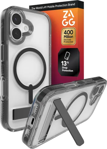 Miniatura 67 de ZAGG Santa Cruz Snap - Funda con función atril para iPhone 16 Pro Max, compatible con MagSafe, protección contra caídas de grado militar de 13 pies
