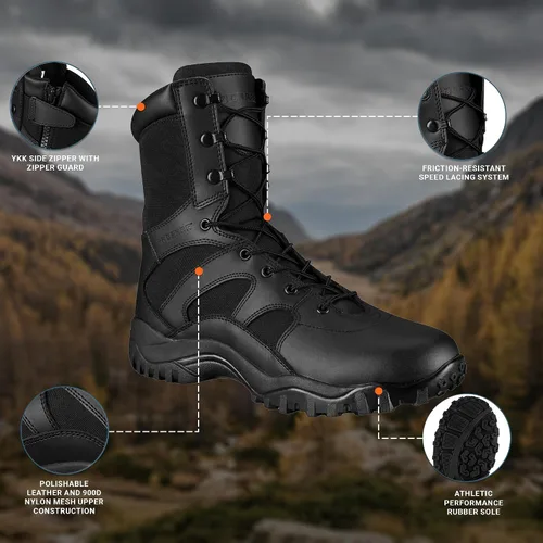 Miniatura 5 de Propper Botas tácticas para hombre, 8 pulgadas, botas militares y tácticas