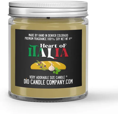 Miniatura 38 de Cera italiana para el corazón se derrite (paquete de 4) Aceite de oliva de orégano y soja perfumada de pan