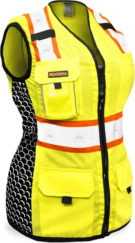Miniatura 13 de KwikSafety - Charlotte, NC - FIRST LADY Safety Vest for Women, High Visibility Reflective Strips, Meets ANSI & OSHA