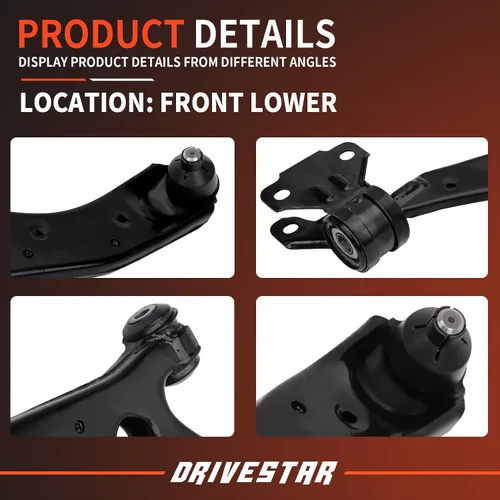 Miniatura 2 de Brazo de control inferior delantero izquierdo, para Mazda 3 2010 2011 2012 2013, 2.0L/2.5L solamente, RK621271 RK621270 2PCS