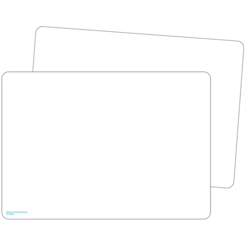 Teacher Created Resources Tableros de borrado en seco en blanco prémium de doble cara (TCR77891)