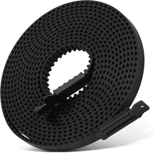 Correa mejorada 41A5250 para abrepuertas de garaje - 237" de longitud para puertas de 7 pies de alto - Compatible con Sentex, WhisperDrive y Negro