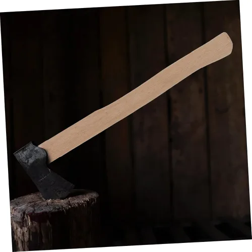 Miniatura 3 de ULTECHNOVO Mango de repuesto para hacha, mango de nogal de repuesto, material natural resistente, fácil de instalar