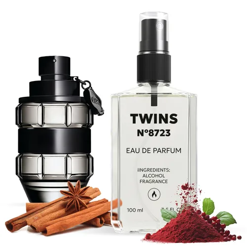 Miniatura 124 de TWINS Impresión de Bouquet Floral Perfume para mujer Eau de Parfum No.1179 3.4 fl oz (100 ml)