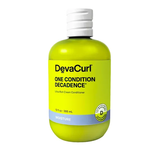 DevaCurl One Condition Decadence Ultra Rich Cream Conditioner | Combate los enredos | Controla el encrespamiento | Mantiene el brillo