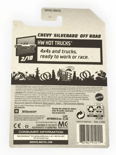 Miniatura 2 de Hot Wheels Chevy Silverado Off Road
