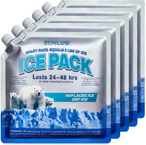 Miniatura 8 de Paquetes de hielo para enfriadores, paquetes de hielo reutilizables para enfriadores, paquetes de congelador de larga duración para bolsa