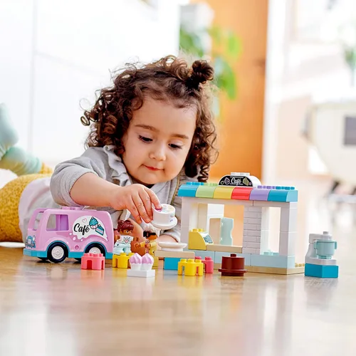Miniatura 3 de LEGO DUPLO Town Bakery 10928 Juguete educativo para niños pequeños, gran regalo para niños de 2 años en adelante (46 piezas)