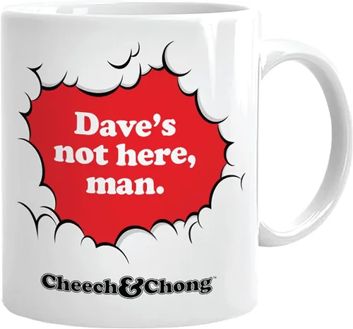 Taza de café Cheech and Chong Dave – 50 aniversario edición especial tazas de té y chocolate caliente, tazas de bebidas – Cerámica de alta calidad,