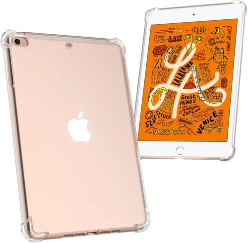 Miniatura 3 de Callyue Funda transparente para iPad mini 5 / Mini 4 / Mini 3 2 1, funda protectora de goma suave de silicona de esquina lateral para tableta Apple