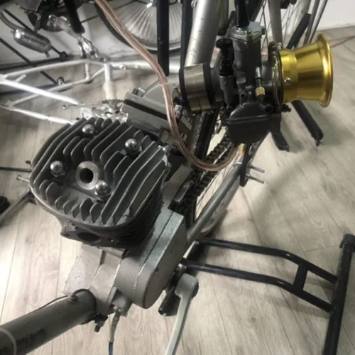 Miniatura 5 de Kit de carburador con válvula de rejilla Dio para bicicleta motorizada a gas de 48 cc, 66 cc, 80 cc