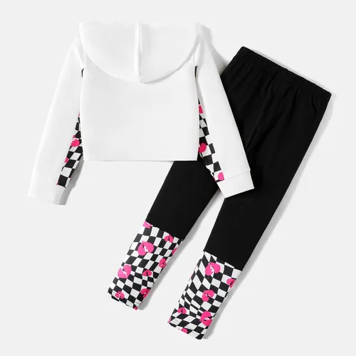 Miniatura 2 de LOL Surprise Ropa para niñas sudadera con capucha y pantalón de manga larga con estampado de estrellas conjunto de 2 piezas