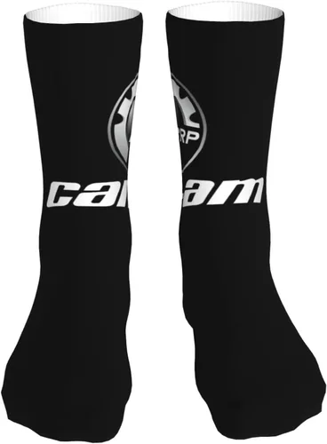 Miniatura 2 de CERXSOI Can-Am - Calcetines deportivos súper suaves de tubo medio, estilo casual, resistentes al olor, antideslizantes, unisex, calcetines
