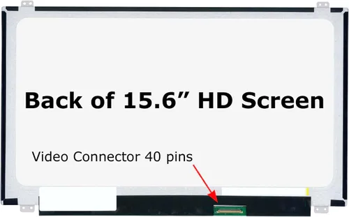 Miniatura 2 de SCREENARAMA Reemplazo de pantalla para LTN156AT20-P02, HD 1366x768, mate, pantalla LED LCD con herramientas Matte HD 1366x768 LCD LED Display with