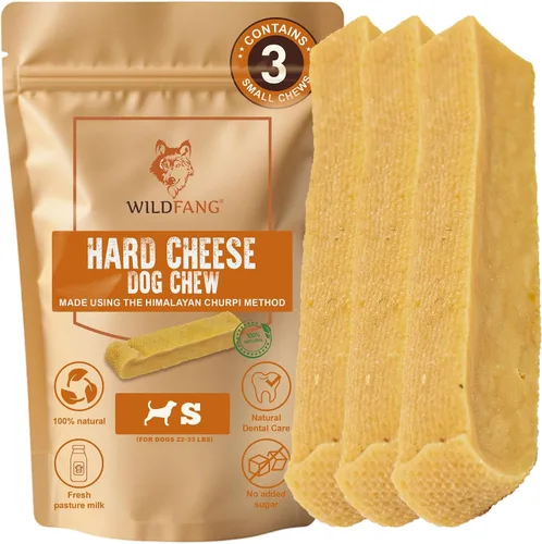 Miniatura 12 de Wildfang® Yak Chews, XS (aproximadamente 1 onza) para perros de menos de 22 libras – Varilla dental para masticar para perros, dureza como el queso