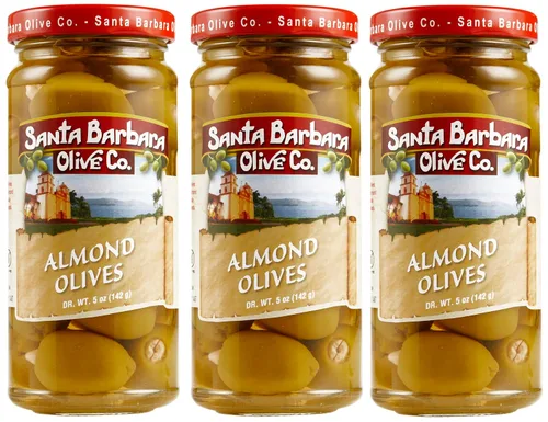 Miniatura 36 de Aceitunas Rellenas de Queso Feta Santa Barbara 10 oz, Paquete de 2