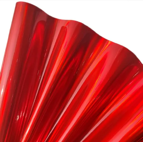 Miniatura 9 de 11.8"x53" Tela de cuero sintético holográfica, vinilo reflectante de espejo para lazos para el cabello, bolsas, manualidades de costura (Negro)