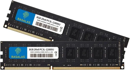 Miniatura 18 de 8GB 1Rx8 PC3L-12800S DDR3L 1600MHz DDR3 RAM SODIMM 1.35V CL11 204-Pin PC3-12800 RAM de actualización de memoria para portátil.
