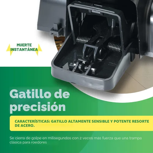 Miniatura 6 de Trampas para ratas UCatch para interiores y exteriores - 2 paquetes de trampa grande de doble entrada para interiores y exteriores para el hogar
