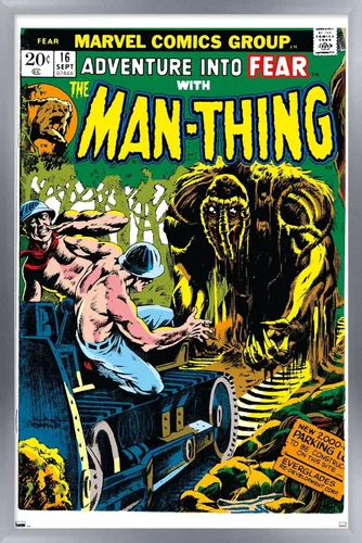 Miniatura 8 de Trends International Marvel Comics: Man-Thing #16 - Póster de pared, 34 pulgadas de largo x 22.4 W, versión premium sin marco